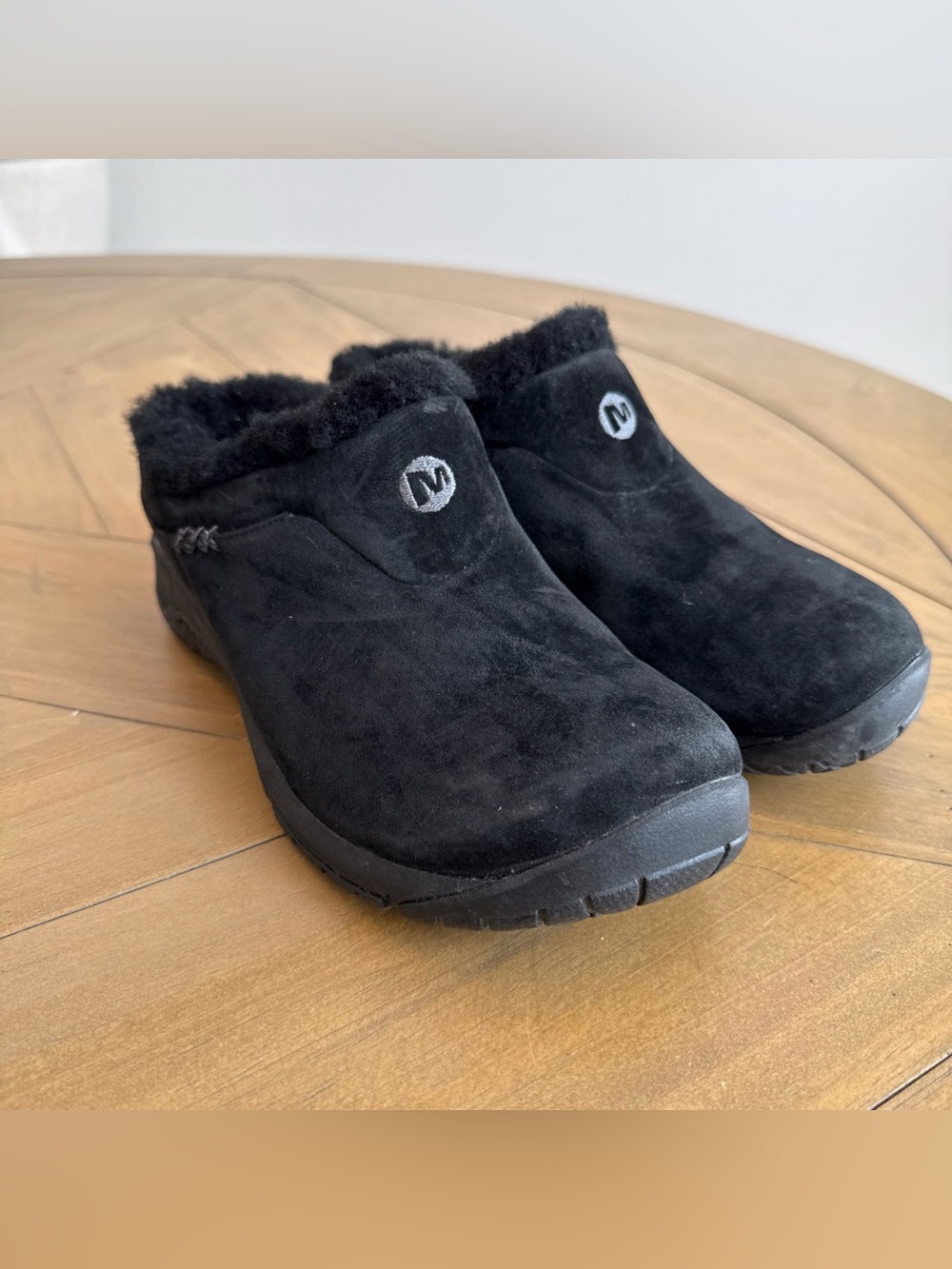 Merrell Encore Ice Women’s Waterproof Clogs Shoes Winter Shearling Lined Sz 7
